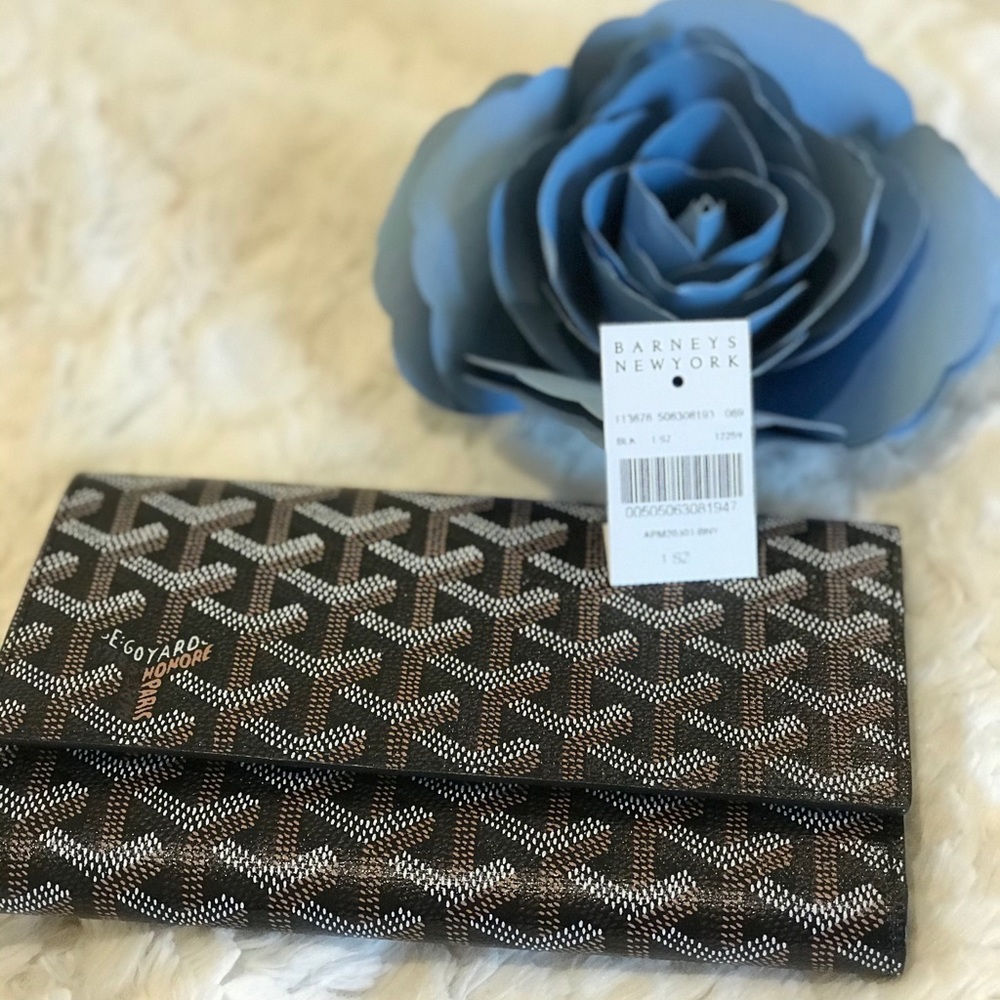 100% Authentic Goyard Flap Wallet